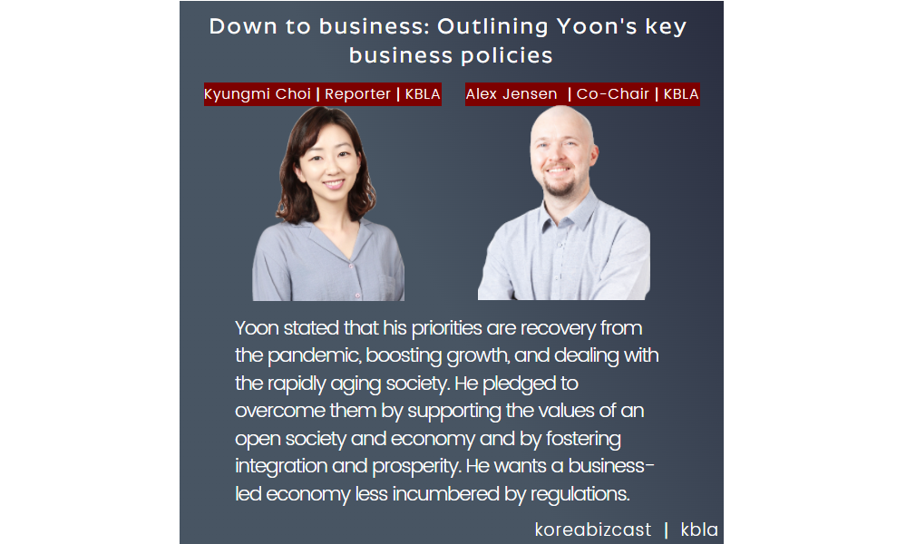 Choi Kyung Mi and Alex Jensen go through Yoon’s major policy platforms